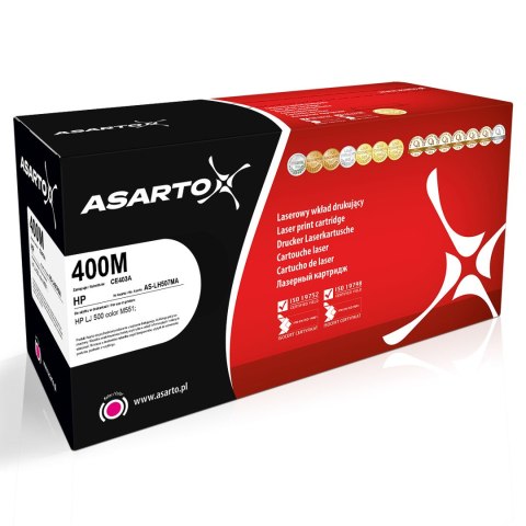 Asarto Toner Asarto do HP 400M | CE403A | 6000 str. | magenta