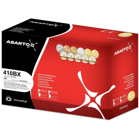 Asarto Toner Asarto do HP 410BX | CE410X | 4000 str. | black