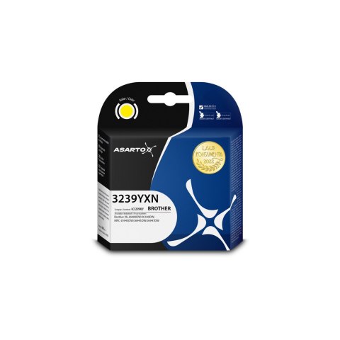 Asarto Tusz Asarto do Brother 3239YXN | LC3239XLY | 5000 str. | yellow
