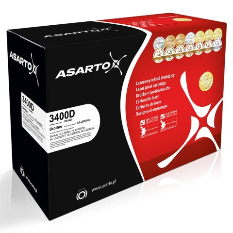 Asarto Bęben Asarto do Brother 3400D | DR3400 | 50000 str. | black