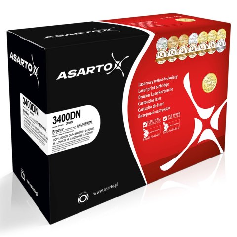 Asarto Bęben Asarto do Brother 3400DN | DR3400 | 30000 str. | black