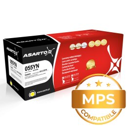 Asarto Toner Asarto do Canon 055YN | 3013C002 | 2100 str. | yellow