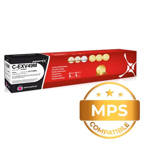 Asarto Toner Asarto do Canon C-EXV49M | 8526B002 | 19000 str. | magenta