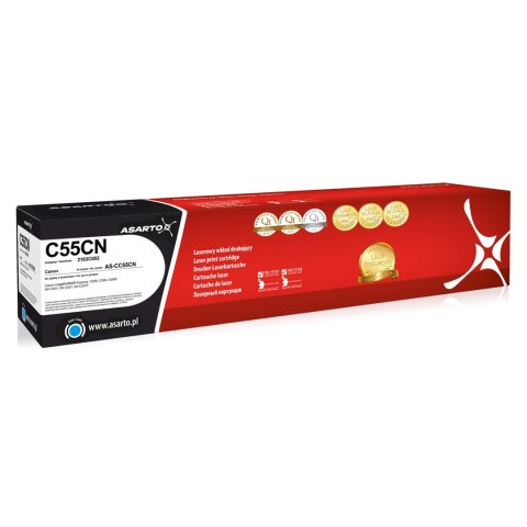 Asarto Toner Asarto do Canon C55CN | 2183C002 | 18000 str. | cyan