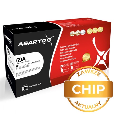 Asarto Toner Asarto do HP 59A | CF259A | 3000 str. | black | AKTUALNY CHIP