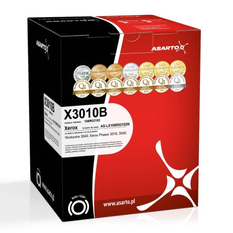 Asarto Toner Asarto do Xerox X3010B | 106R02182 | 2300 str. | black