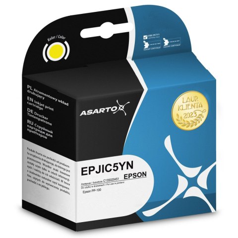 Asarto Tusz Asarto do Epson PJI-C5 | C13S020451 | 34ml | yellow