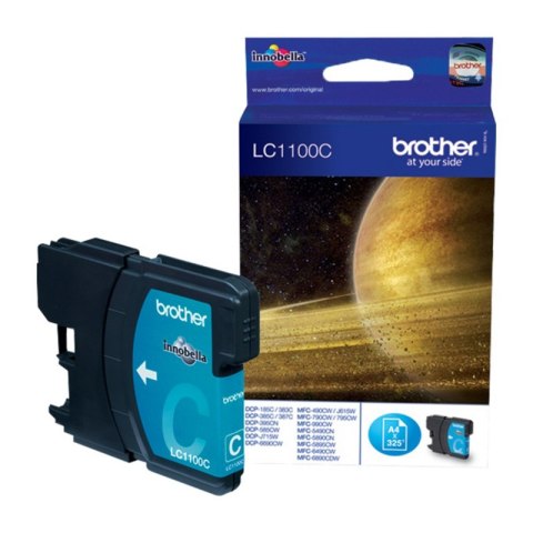 Brother Tusz Brother do DCP395CN/585CW/6690CW715W | 325 str. | cyan