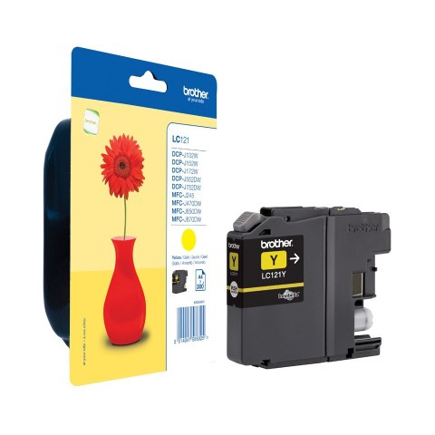 Brother Tusz Brother do DCPJ552DW/MFCJ470DW | yellow 300str