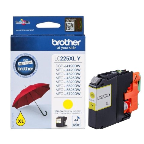 Brother Tusz Brother do MFC-J4620DW/5320DW/5620DW | 1 200 str. | yellow