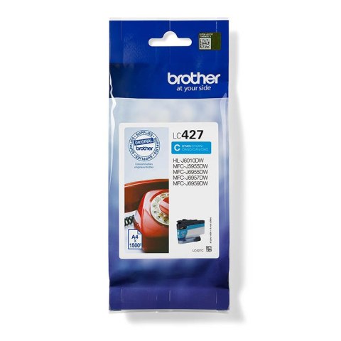 Brother Tusz Brother do MFC-J5955DW MFC-J6955DW | cyan 1500str