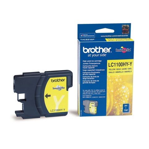 Brother Tusz Brother do MFC5895CW/6490CW/6890CDW | 750 str. | yellow