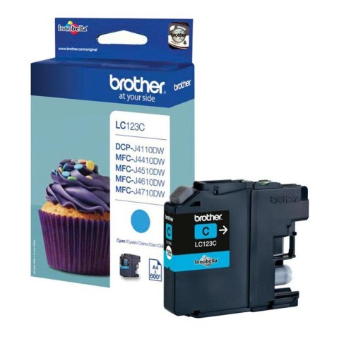 Brother Tusz Brother do MFCJ4410DW/4510DW/4610DW | 600 str. | cyan