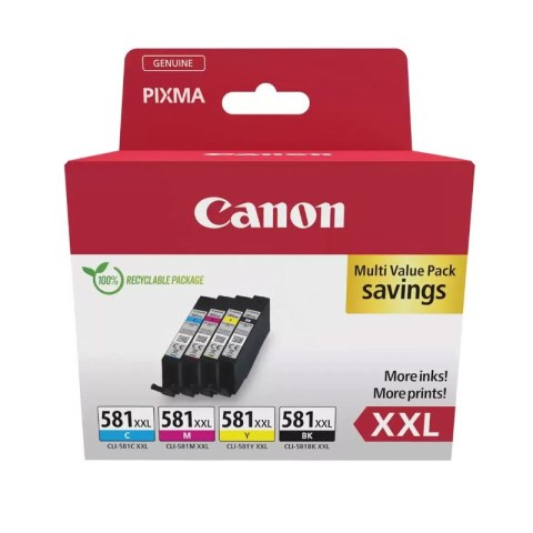 Canon CANON TUSZ CLI-581 XXL CMYK | 4X11.7ML