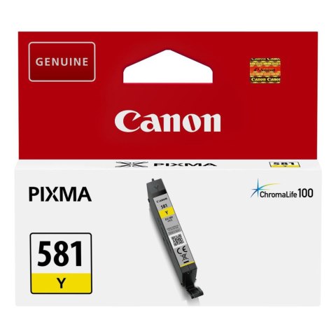 Canon Tusz Canon CLI-581Ydo Pixma TR7550/TR8550/TS6150 | 5,6ml | yellow
