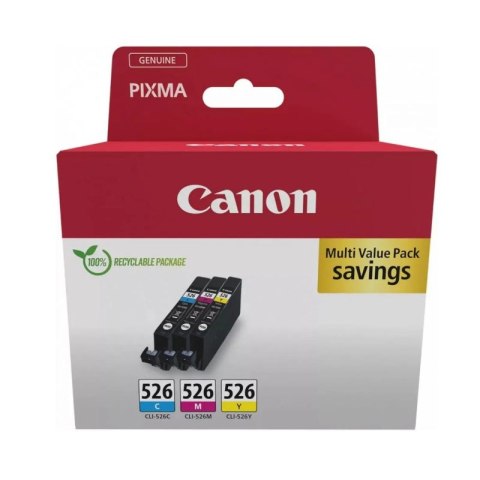 Canon Tusz Canon CLI526 doPIXMA MX885/MX715/MG8250/MG8150/MG6250/MG6150/ | 9 ml | CMY