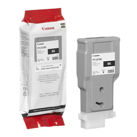 Canon Tusz Canon PFI-207BK do iPF680/685/780/785 | 300ml | black