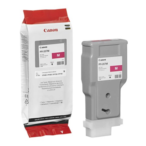Canon Tusz Canon PFI-207M do iPF680/685/780/785 | 300ml | magenta