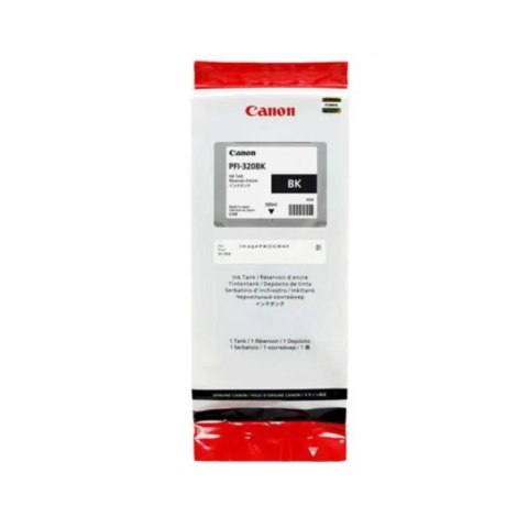 Canon Tusz Canon PFI-320BK do imagePROGRAF TM-200/TM205/TM300 | 300 ml | black