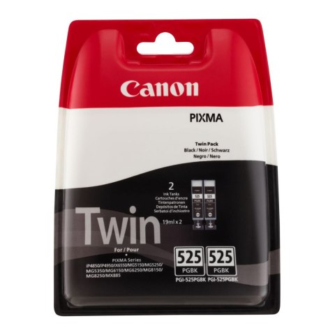 Canon Zestaw dwóch tuszy Canon PGI525BK do iP-4850 MG-5150/5250 |2 x 340 str.| black