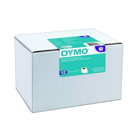 Dymo Dymo etykieta do drukarek LW 99014 biała, papierowa, 101mm x 54mm | zestaw 12