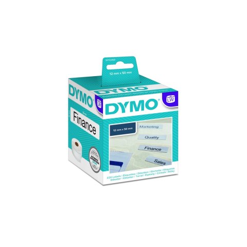 Dymo Dymo etykieta do drukarek LW 99017 biała, papierowa, 50mm/12mm