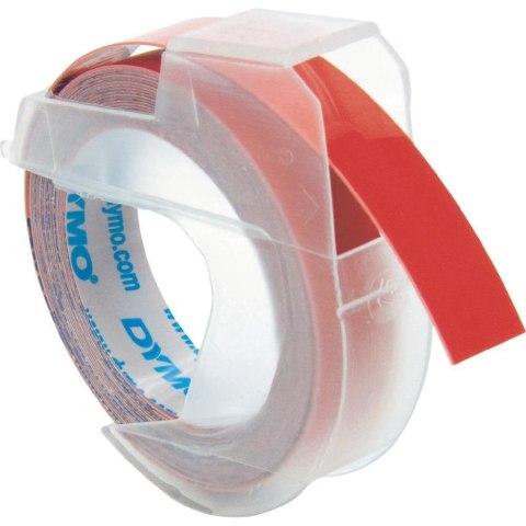 Dymo Dymo taśma do drukarek etykiet, 3D 3m/9mm czerwona