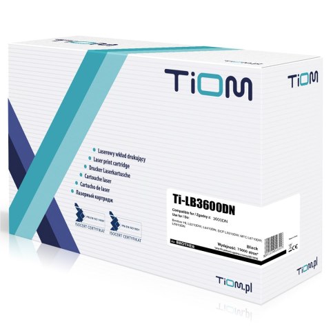 Tiom Bęben Tiom do Brother 3600DN | DR3600 | 75000 str. | black