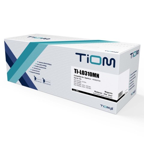 Tiom Toner Tiom do Oki C310M | 44469705 | 2000 str. | magenta