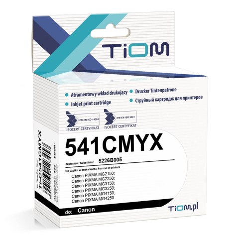 Tiom Tusz Tiom do Canon 541CMYX | 5226B005 | 15ml | color