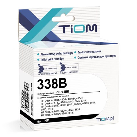 Tiom Tusz Tiom do HP 338B | C8765EE | 480 str. | black