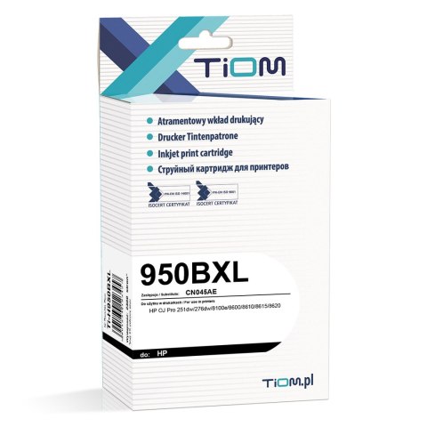 Tiom Tusz Tiom do HP 950BXL | CN045AE | 2300 str. | black