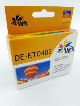 Tusz Wox Cyan EPSON T0482 zamiennik C13T048240 Wox