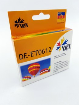 Tusz Wox Cyan EPSON T0612 zamiennik C13T06124010 Wox