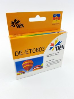 Tusz Wox Magenta EPSON T0803 zamiennik C13T08034010 Wox