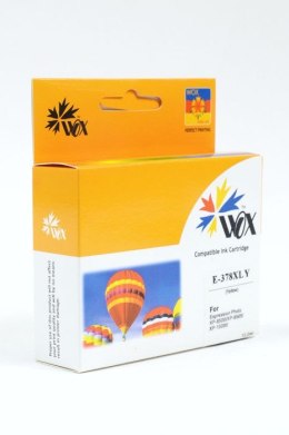 Tusz Wox Yellow EPSON 378XL zamiennik C13T37944010 (C13T37844010) Wox