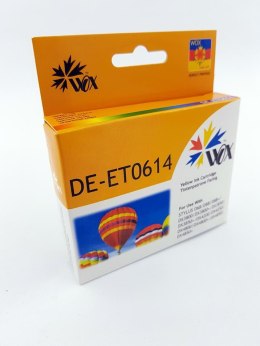 Tusz Wox Yellow EPSON T0614 zamiennik C13T06144010 Wox