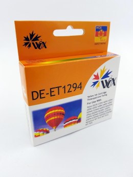 Tusz Wox Yellow EPSON T1294 zamiennik C13T12944010 Wox