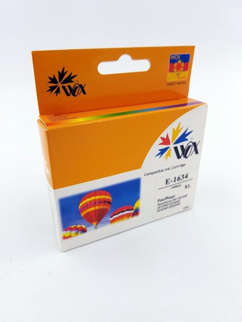 Tusz Wox Yellow EPSON T1634 zamiennik C13T16344010 Wox