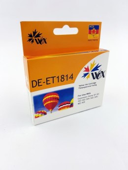 Tusz Wox Yellow EPSON T1814 zamiennik C13T18144010 Wox