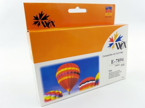 Tusz Wox Yellow Epson T7894 zamiennik C13T789440 Wox