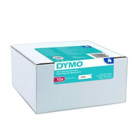 Dymo Dymo taśma do drukarek etykiet, D1 45013 | 12mm x 7m | czarny / biały | 10 sztuk