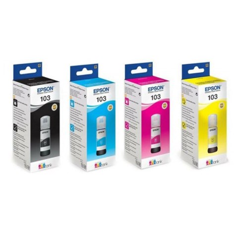 Epson Butelka z tuszem Epson ET103 do L31xx PACK CMYK