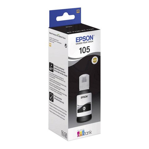 Epson Tusz Epson 105 EcoTank do L7160/L7180 | 140 ml | black