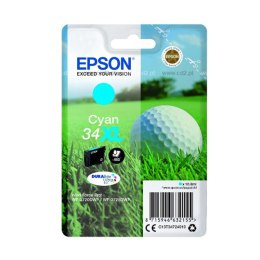 Epson Tusz Epson 34 XL do WorkForce Pro WF-3720DWF/3725DW | 950 str. | 10,8ml | cyan