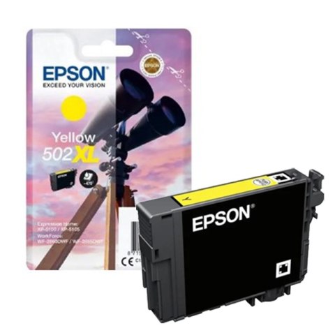 Epson Tusz Epson 502XL do Expression Home XP-5105/XP-5100 | 6,4 ml | Yellow
