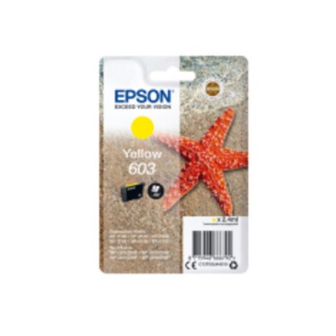 Epson Tusz Epson 603 do XP-2100/2105/2150/3155 | yellow | 2,4ml | blistr z ochroną