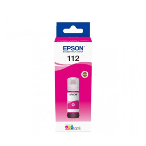 Epson Tusz Epson ET112 do EcoTank L15150/L15160 | 6000str. | 70 ml | magenta