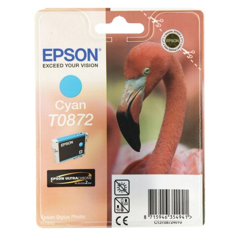 Epson Tusz Epson T0872 do Stylus Photo R1900 | 11,4ml | cyan
