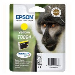Epson Tusz Epson T0894 do Stylus S20, SX-100/105/200/205 | 3,5ml | yellow